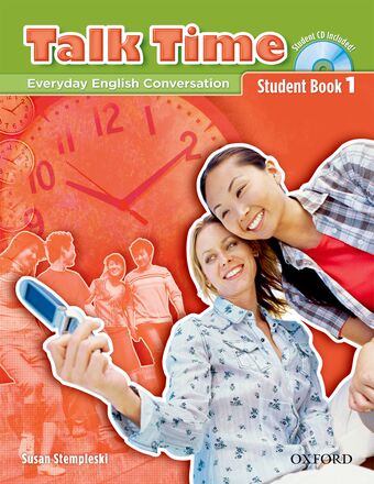 Talk Time 1 Student Book with Audio CD book cover