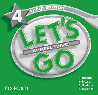 Let's Go 4 Audio CDs (2) book cover