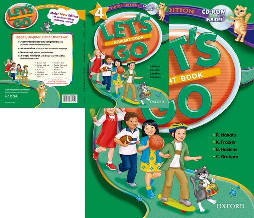 Let's Go 4 Student Book with CD-ROM Pack book cover