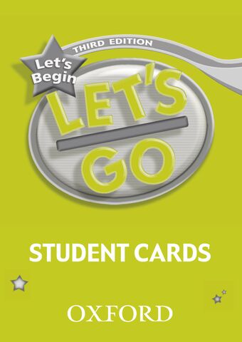 Let's Begin Teacher's Cards Student Cards book cover