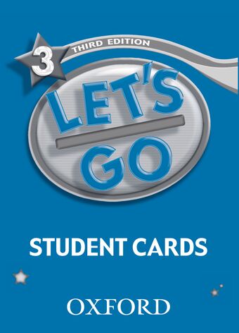 Let's Go 3 Student Cards book cover