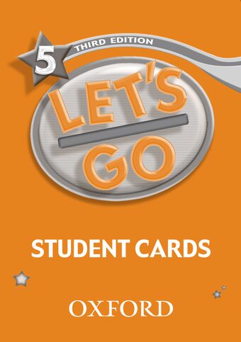 Let's Go 5 Student Cards book cover