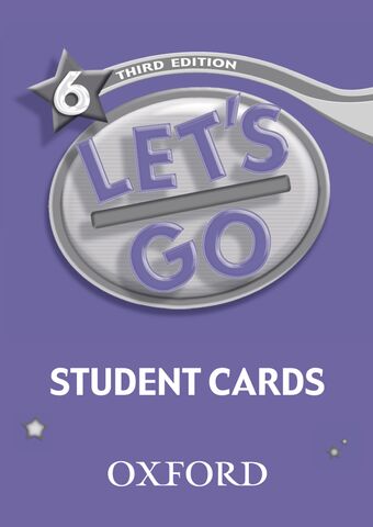 Let's Go 6 Student Cards book cover