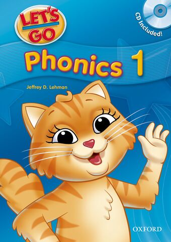 Let's Go Phonics Books Phonics Book 1 with Audio CD Pack book cover
