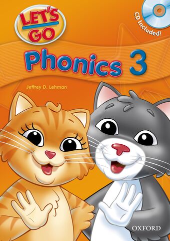 Let's Go Phonics Books Phonics Book 3 with Audio CD Pack book cover