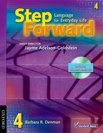 Step Forward 4 Student Book with Audio CD book cover