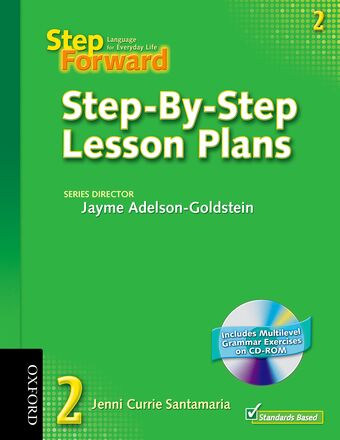 Step Forward 2 Step-By-Step Lesson Plans with Multilevel Grammar Exercises CDROM book cover