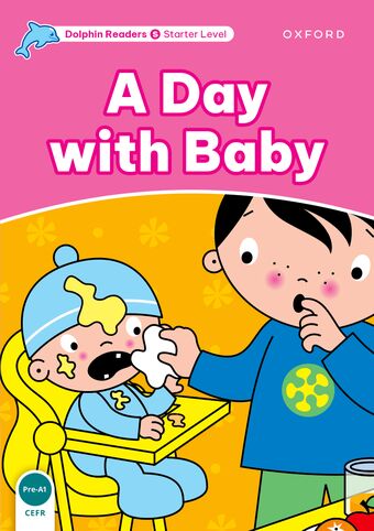 Dolphin Readers Starter Level A Day with Baby book cover