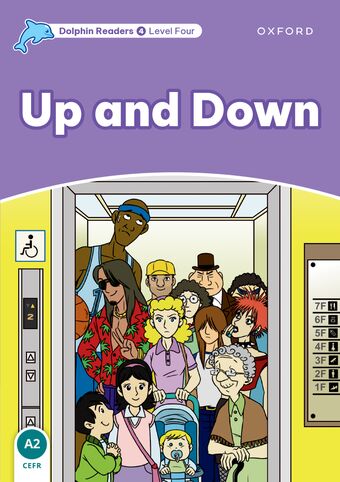 Dolphin Readers Level 4 Up and Down book cover
