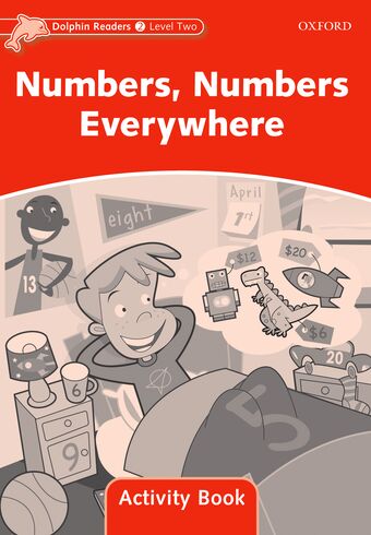 Dolphin Readers Level 2 Numbers, Numbers Everywhere Activity Book book cover