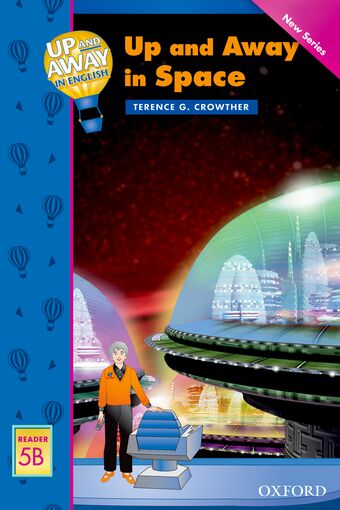 Up and Away Readers Up and Away in Space Reader 5B book cover