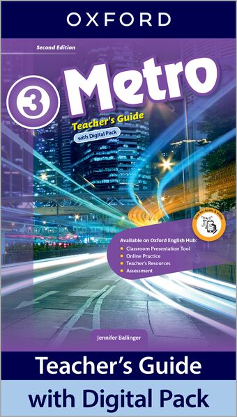 Metro Level 3 Teacher's Guide with Digital Pack book cover