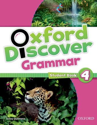 Oxford Discover Level 4 Grammar Student Book book cover