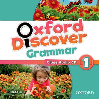 Oxford Discover Level 1 Grammar Audio CD book cover