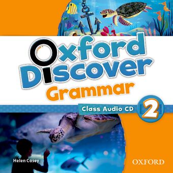 Oxford Discover Level 2 Grammar Audio CD book cover