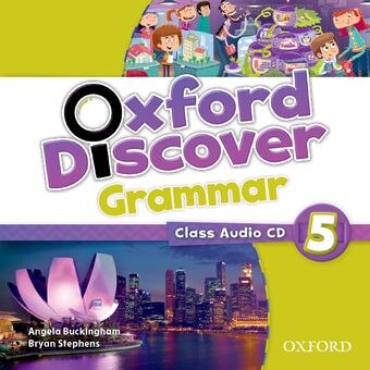Oxford Discover Level 5 Grammar Audio CD book cover