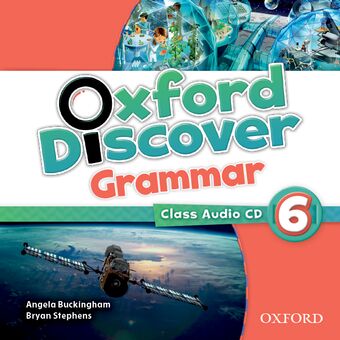 Oxford Discover Level 6 Grammar Audio CD book cover