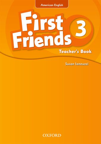 American First Friends 3: Teacher's Book First for American English book cover