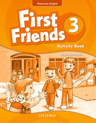 American First Friends 3 Activity Book book cover