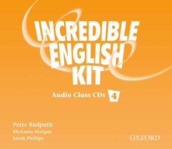 Incredible English 4 Class Audio CD book cover