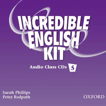 Incredible English 5 Class Audio CDs book cover