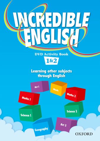 Incredible English 1 DVD Activity Book (1 & 2) book cover