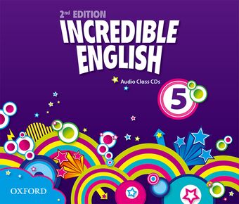 Incredible English 5 Class Audio CDs (3 Discs) book cover