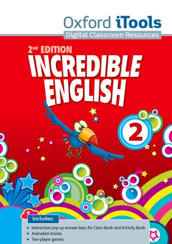 Incredible English 2 iTools DVD-ROM book cover