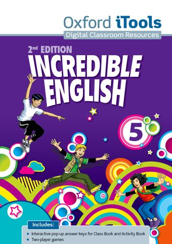Incredible English 5 iTools DVD-ROM book cover