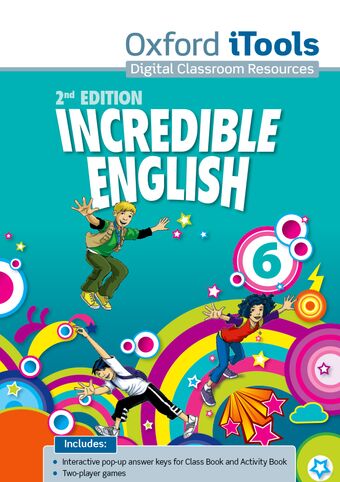 Incredible English 6 iTools DVD-ROM book cover