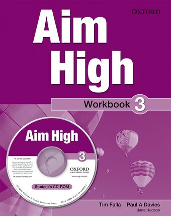 Aim High 3 Workbook and CD-ROM Pack book cover