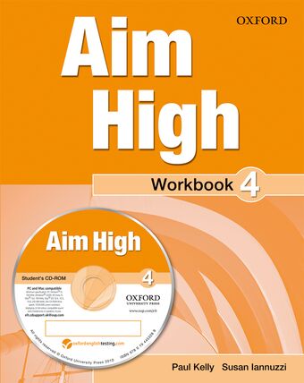 Aim High 4 Workbook and CD-ROM Pack book cover
