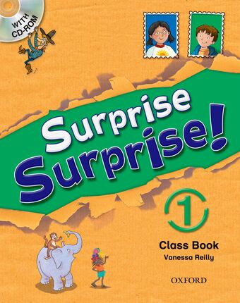 Surprise Surprise 1 Student Book/Workbook with CD-ROM book cover