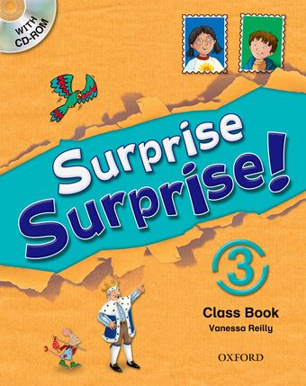 Surprise Surprise 3 Student Book/Workbook with CD-ROM book cover