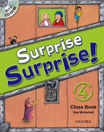 Surprise Surprise 4 Student Book/Workbook with CD-ROM book cover