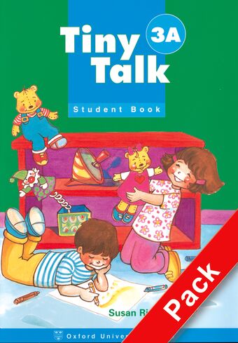Tiny Talk 3 Pack (A) (Student Book and Audio CD) book cover