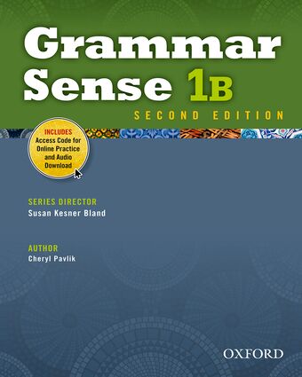 Grammar Sense 1B Student Book Pack book cover