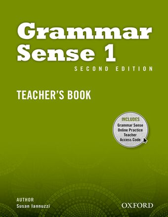 Grammar Sense 1 Teacher's Book Pack book cover