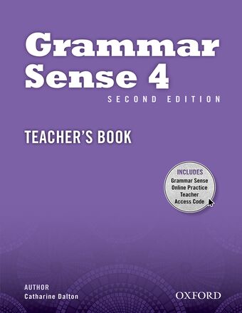 Grammar Sense 4 Teacher's Book Pack book cover