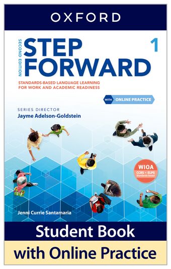 Step Forward: Level 1 Student Book with Online Practice book cover