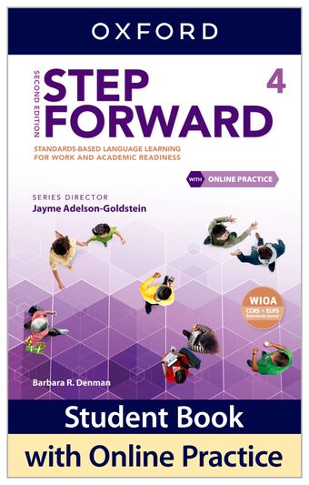 Step Forward: Level 4 Student Book and Online Practice book cover