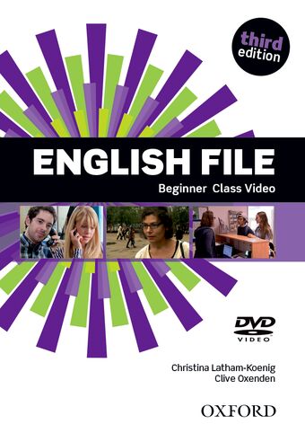 English File Beginner Class DVD book cover