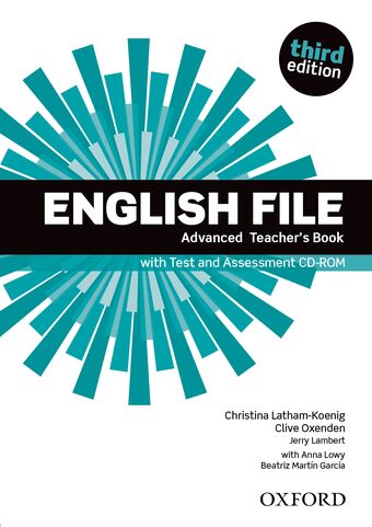 English File Advanced Teacher's Book and Test Assessment CD-Rom book cover
