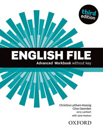 English File Advanced Workbook Without Key book cover