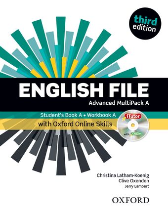 English File Advanced MultiPACK A with iTutor and Online Skills book cover