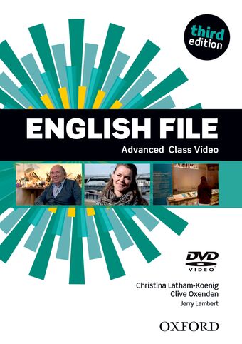 English File Advanced Class DVD book cover