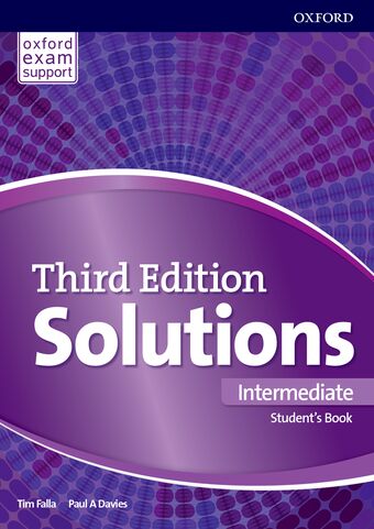 Solutions Intermediate Student's Book book cover
