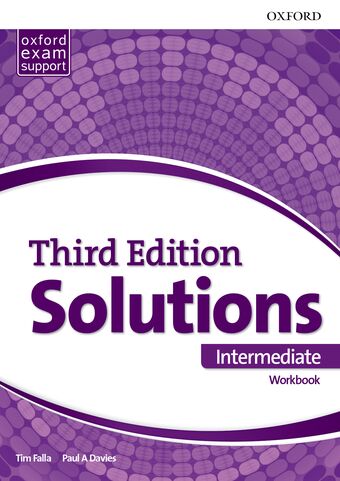 Solutions Intermediate Workbook book cover
