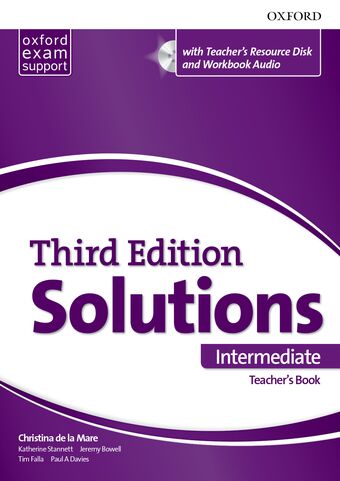 Solutions Intermediate teacher's pack book cover