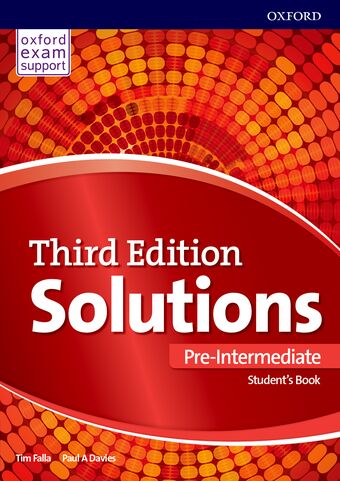 Solutions Pre-Intermediate Student's Book book cover